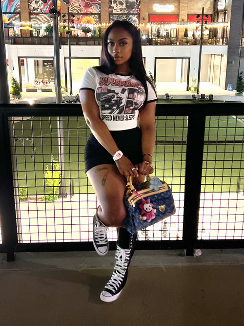 SPEED NEVER SLEEPS TEE