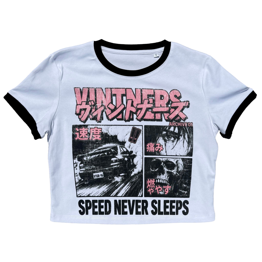 SPEED NEVER SLEEPS TEE