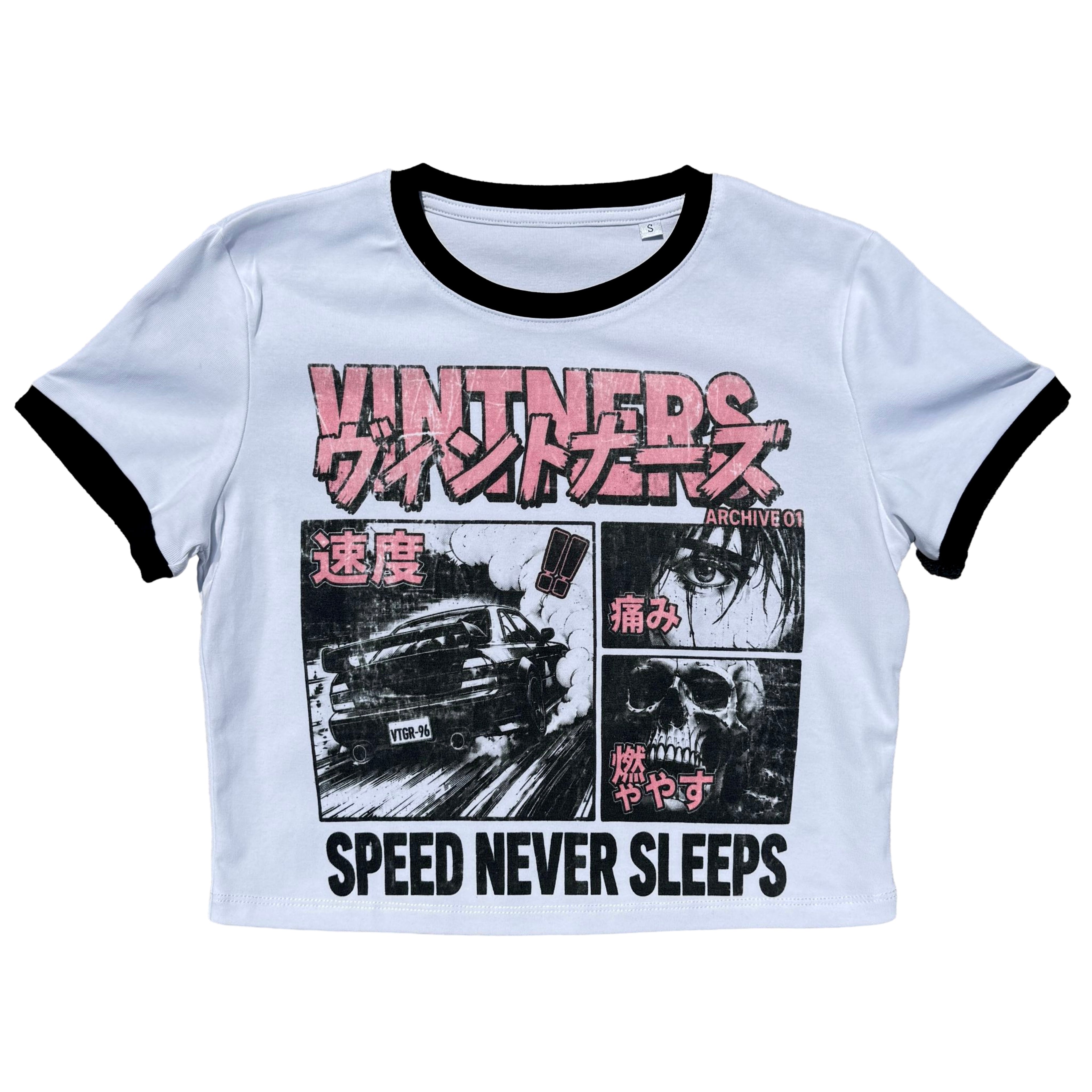 SPEED NEVER SLEEPS TEE