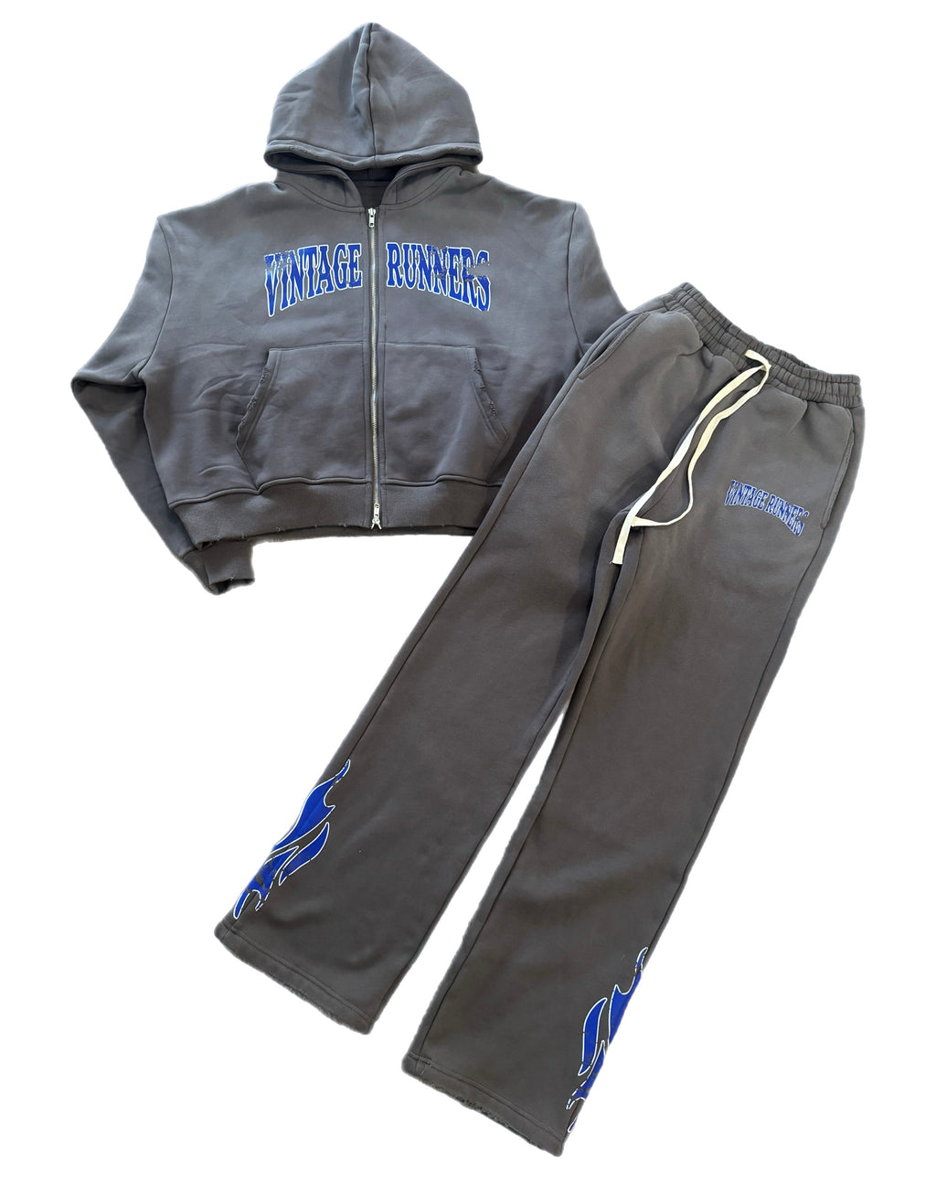 VINTAGE RUNNERS SUN-DRIED DISTRESSED SWEATSUIT